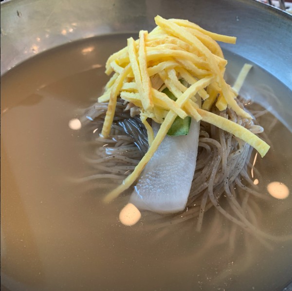 숯골원냉면 메뉴