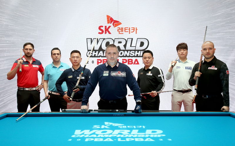 SK렌터카 PBA 월드챔피언십 2023 대회에 출전한 PBA투어 챔피언들