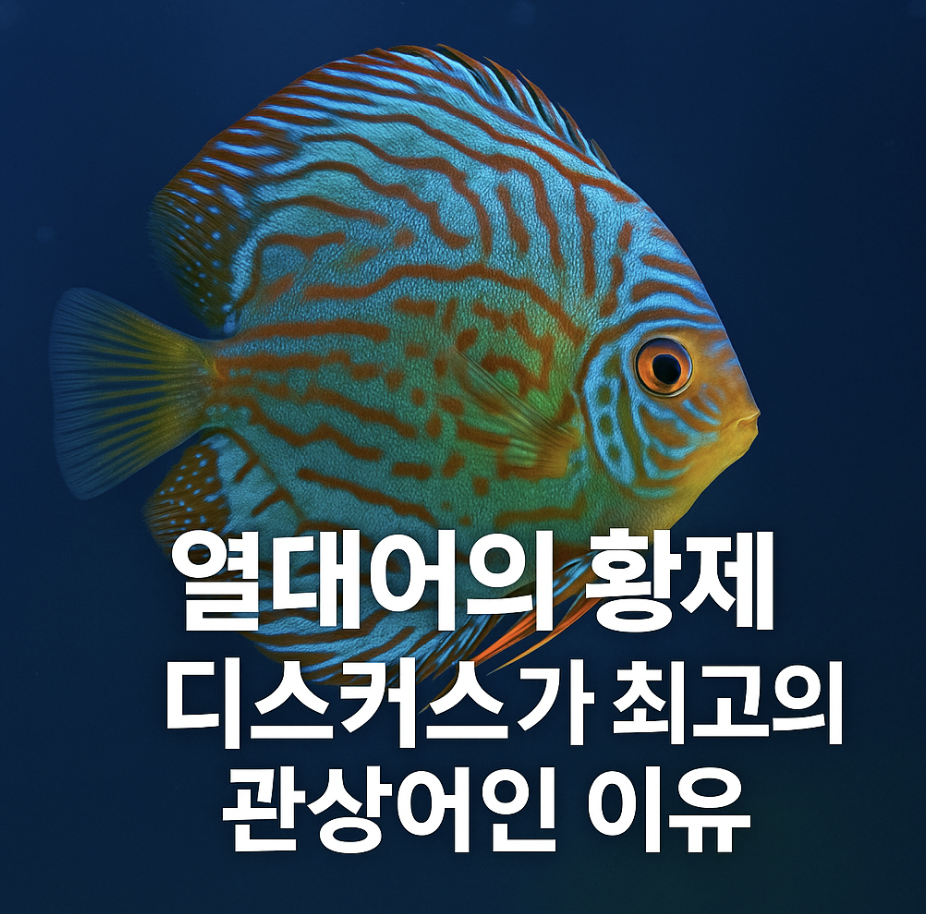 열대어의 황제, 디스커스가 최고의 관상어인 이유
