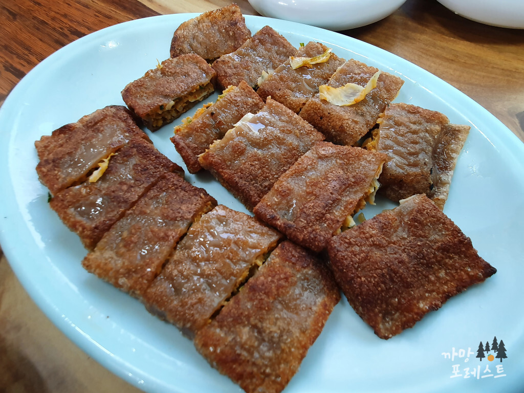 한솔가든 메밀전병