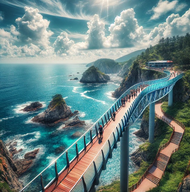 오륙도 스카이워크 둘레길, 부산의 절경을 만끽하다_관련사진