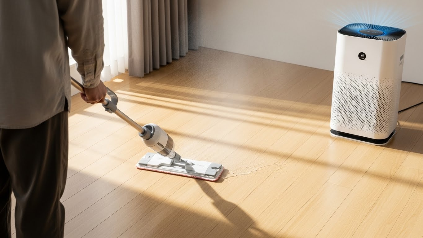 미세먼지바닥청소