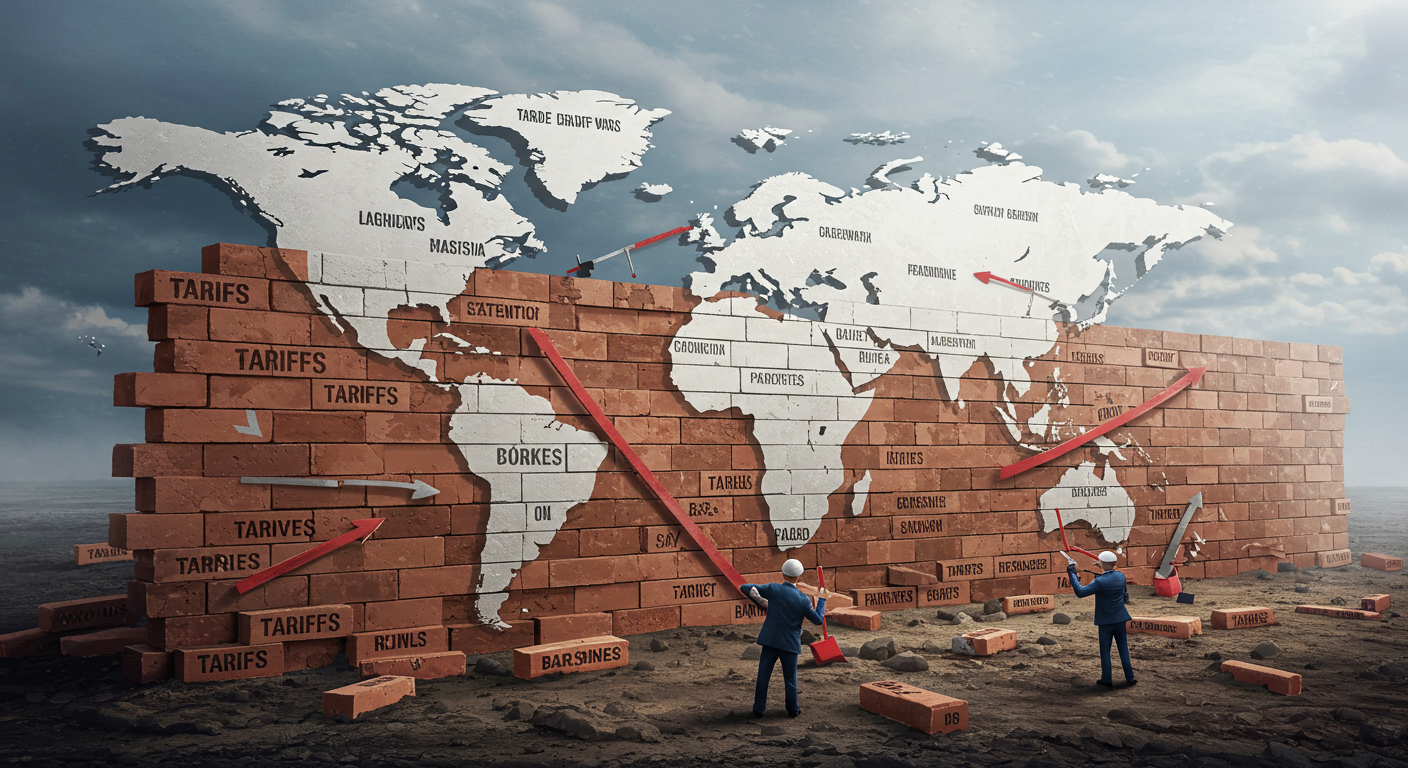 "트럼프 2기: 다시 돌아온 ‘관세 전쟁’"에 대한 이미지입니다.