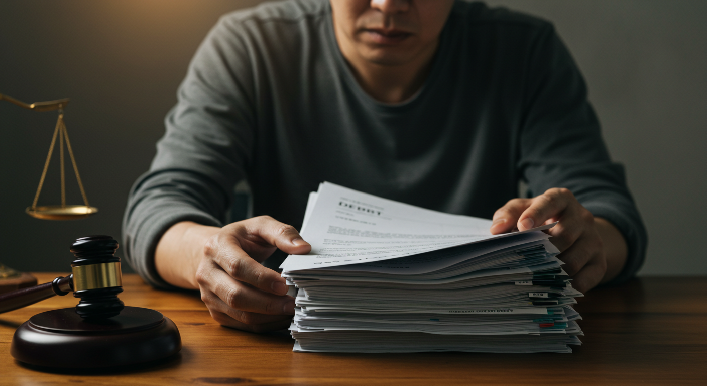 파산면책, 재산없음, 채권추심