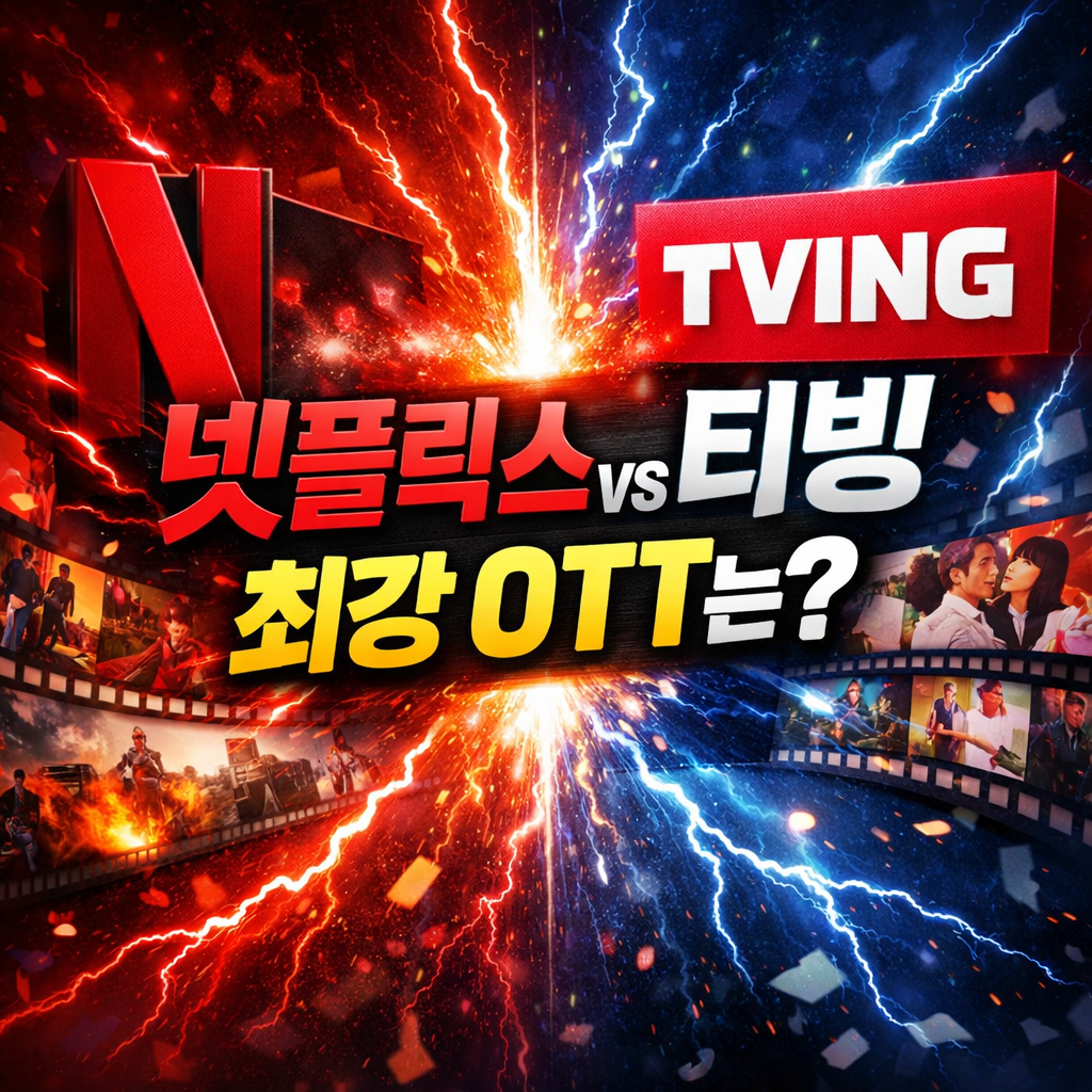 넷플릭스 티빙 비교 요금 콘텐츠 기능 추천 완전 정리