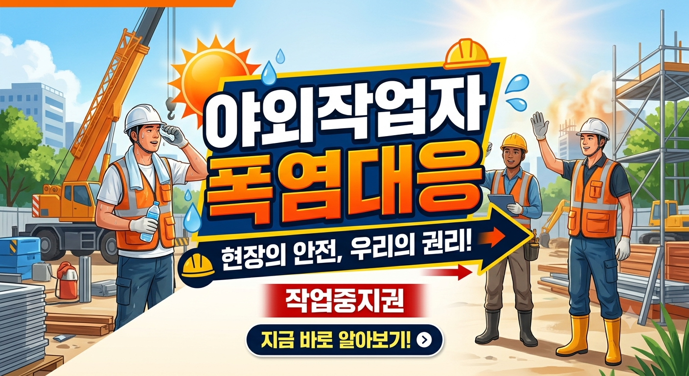 야외작업자 폭염대응