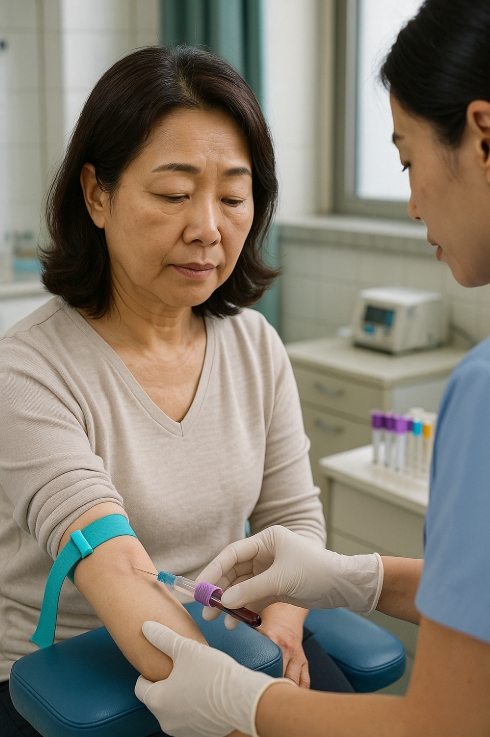 갑상샘항진증 관련 자료 사진