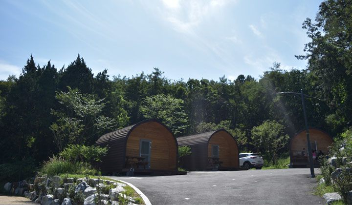 초안산캠핑장-캐빈하우스