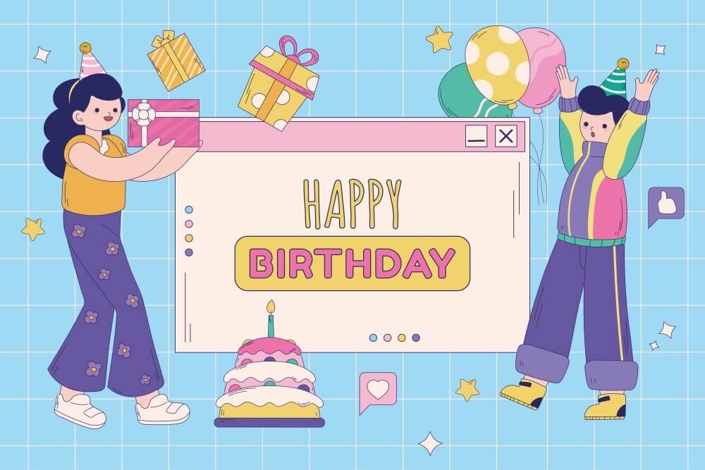 생일문구가-그려진-카드