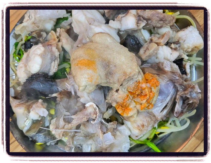 오늘N 위대한일터 아귀수육 아귀찜 메뉴