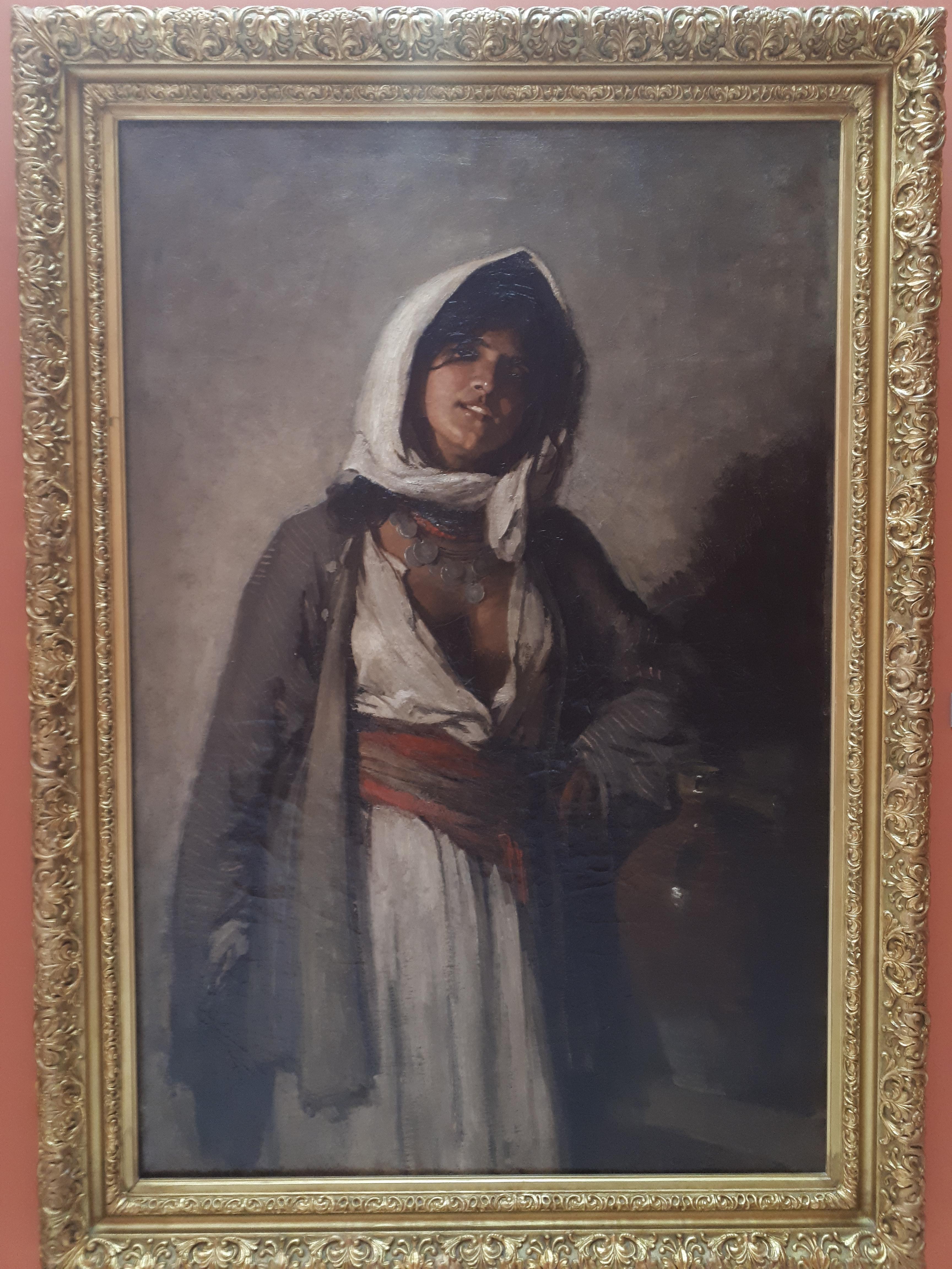 루마니아 부쿠레슈티 왕궁 미술관 베르베르 여인