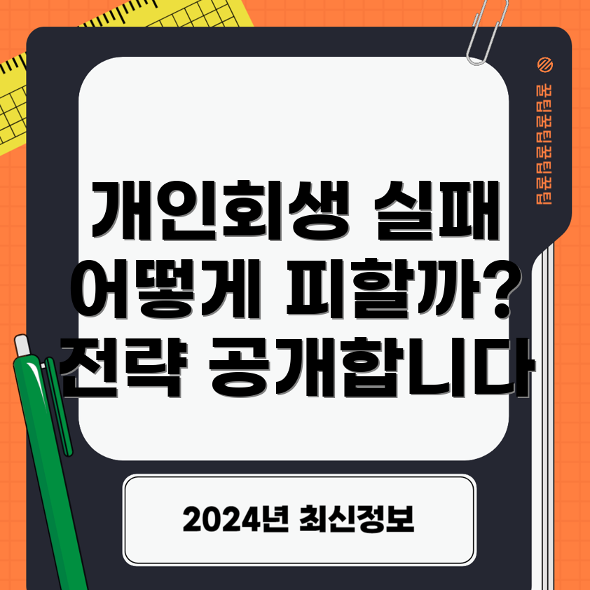 개인회생 절차 실패