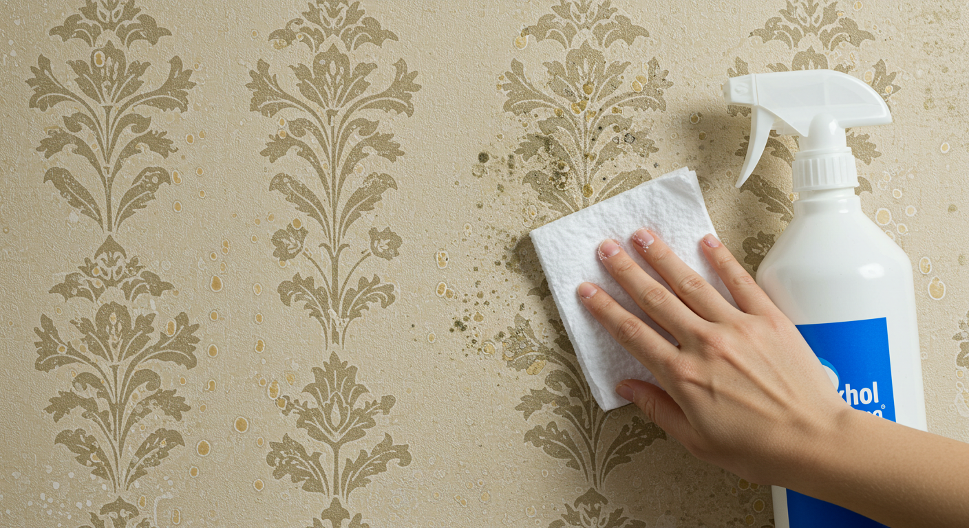 벽지 곰팡이 제거