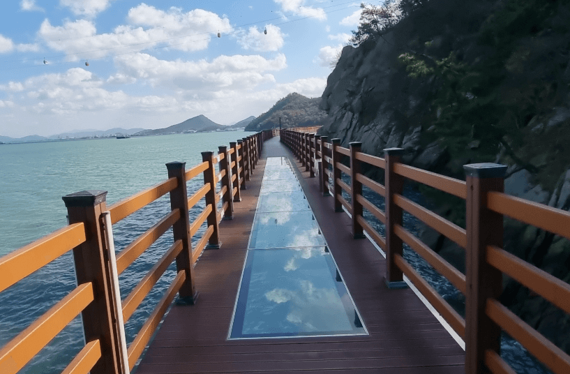 고하도해안산책로