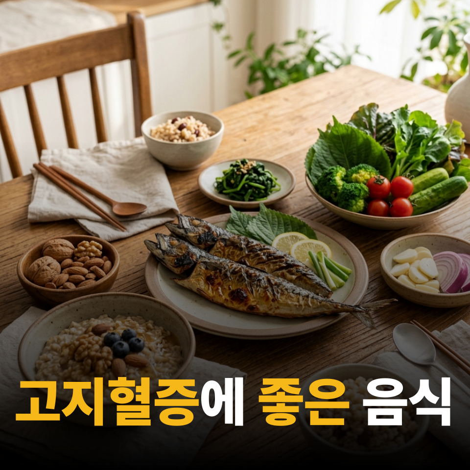 고지혈증에 좋은 음식