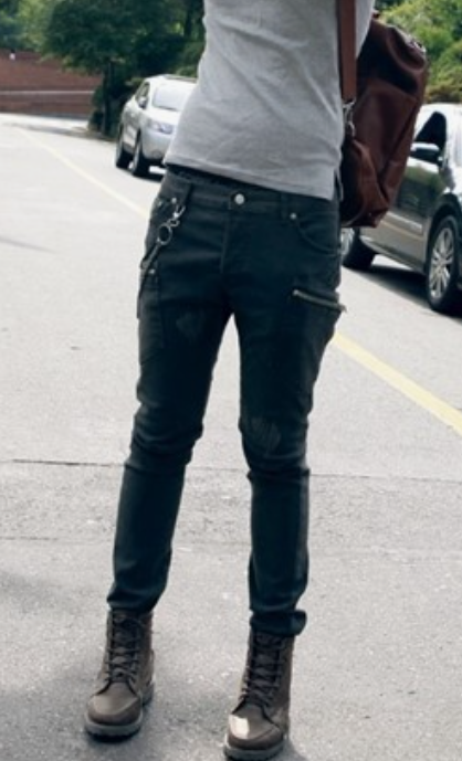 스키니 진 패션