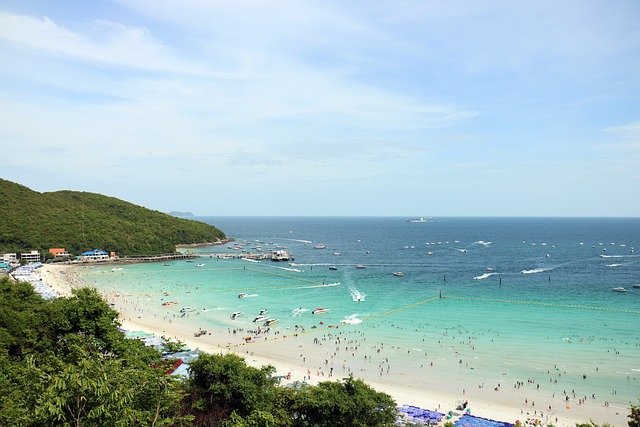 태국 파타야 해변