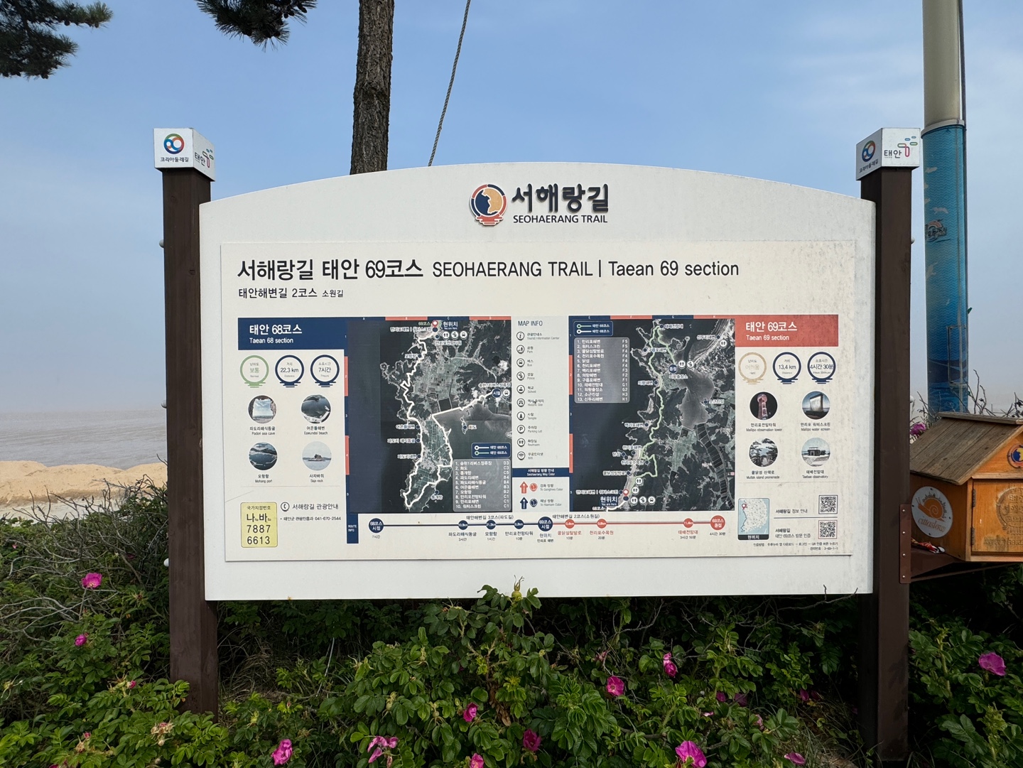 만리포해수욕장