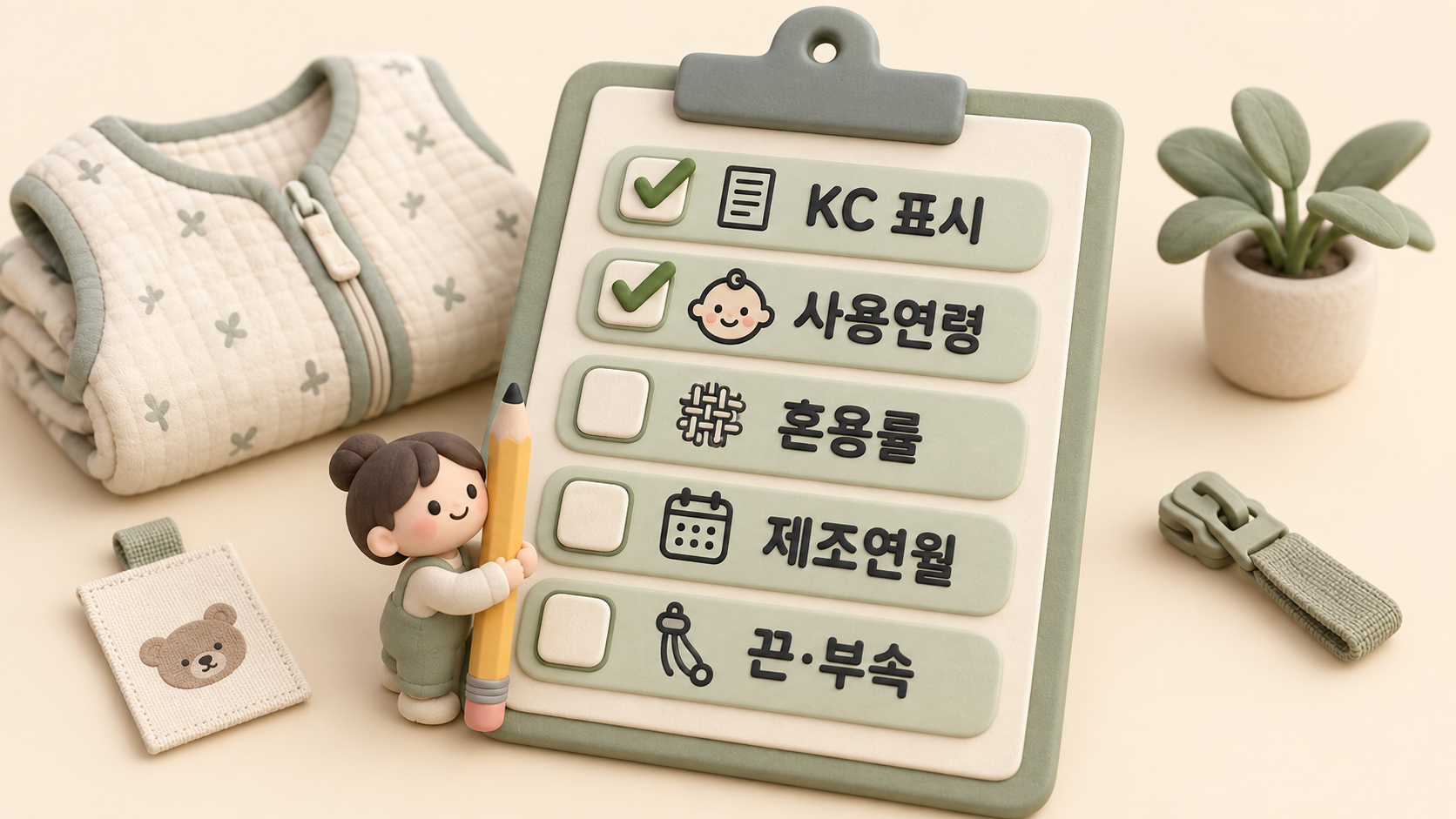 표시 확인 체크리스트