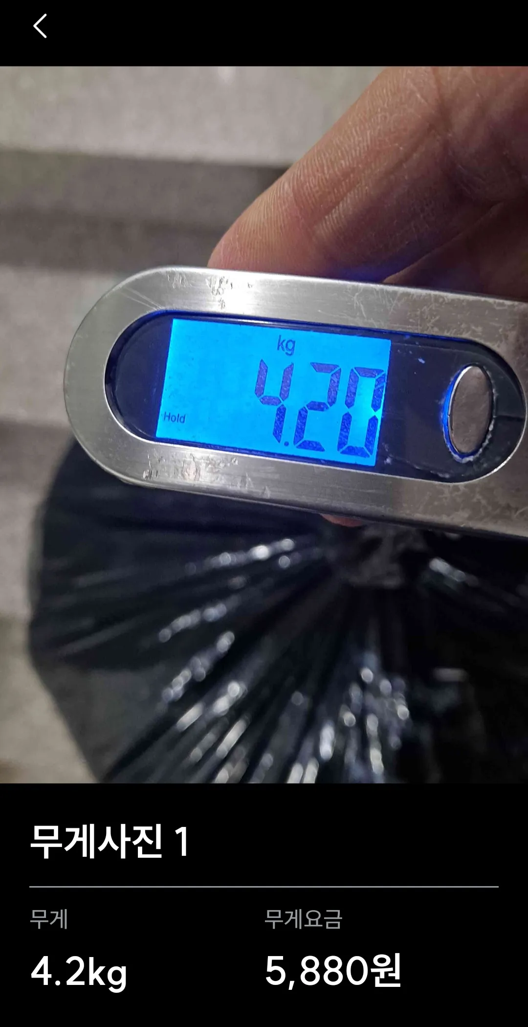 오늘수거-수거무게-첫번째-사진