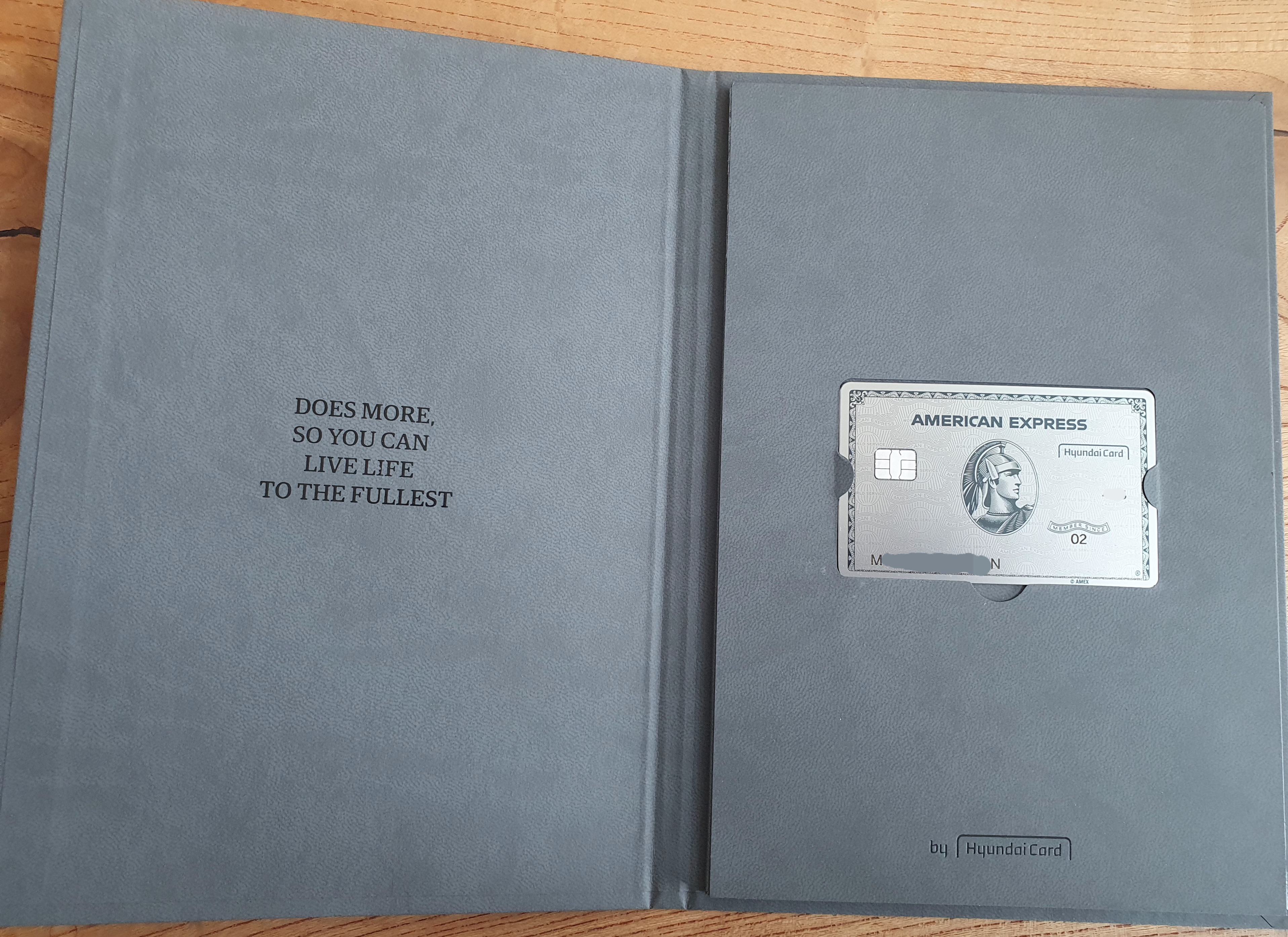 현대 아메리칸 익스프레스 플래티늄 카드