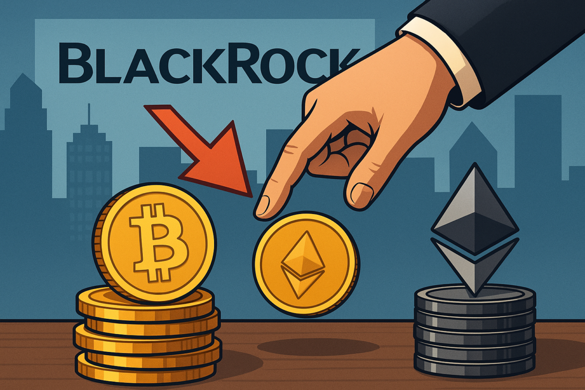 블랙록, 비트코인 일부 매도하고 이더리움 대량 매집…자산 리밸런싱 본격화