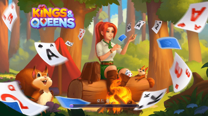 왕과왕비-카드게임-메인-화면