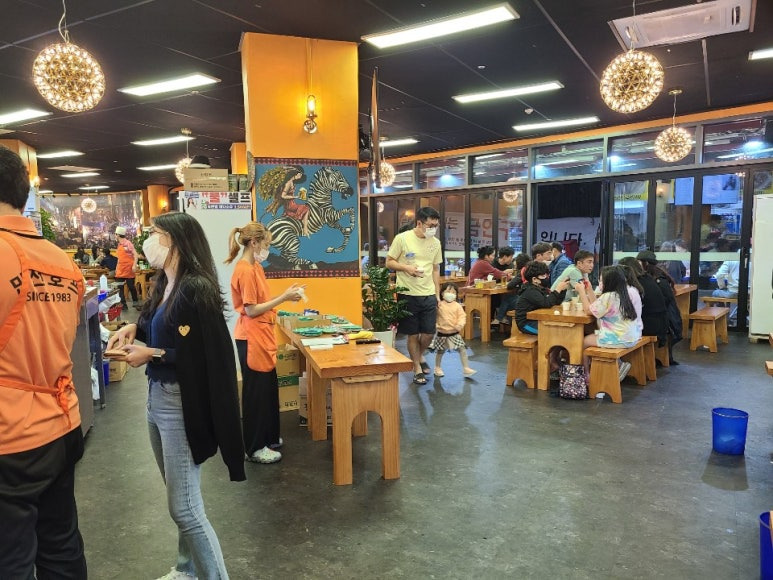 광교 호수공원 야외포차 '만선호프'