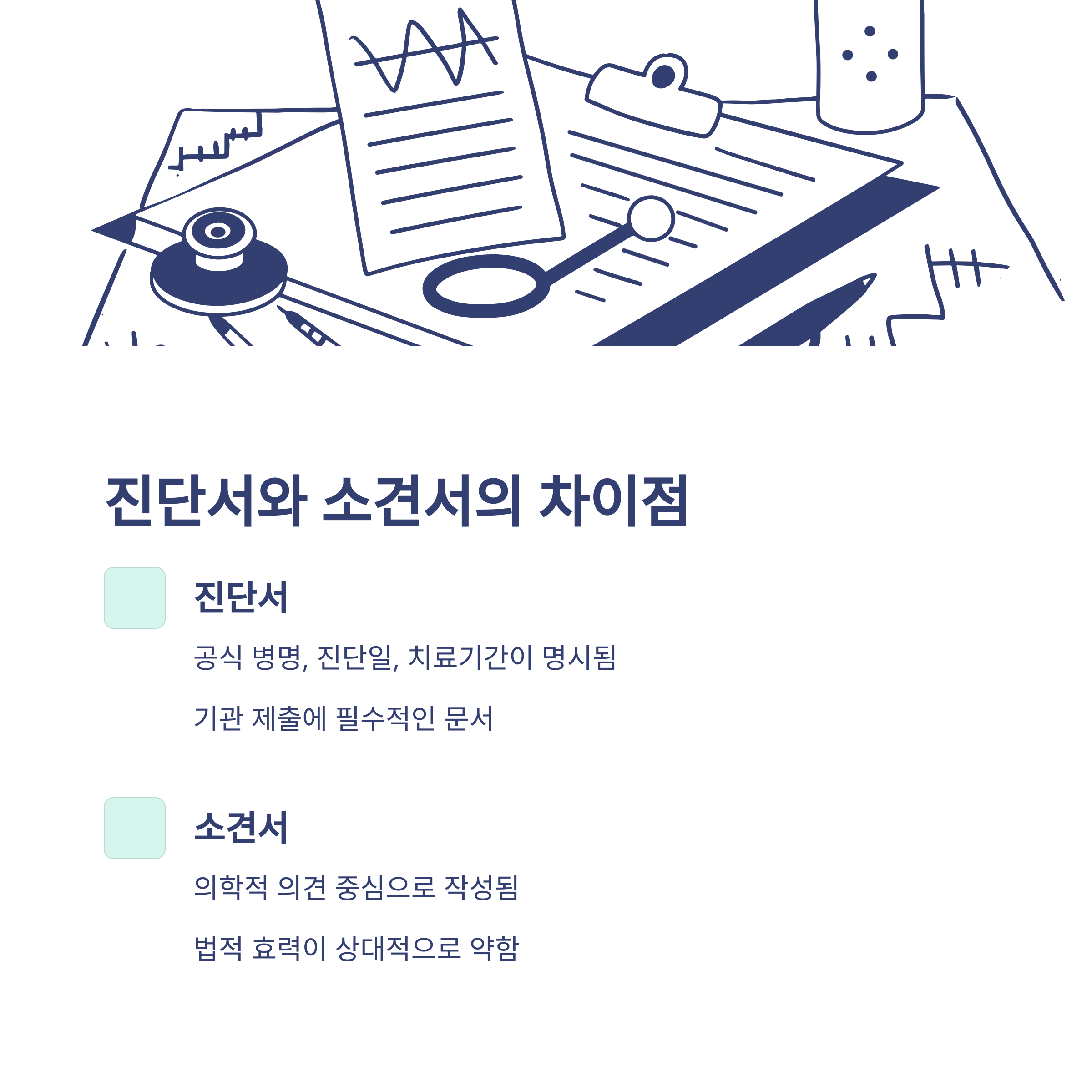 병가 진단서 발급부터 제출까지, 공무원·회사별 기준과 양식·유효기간 완벽 정리4