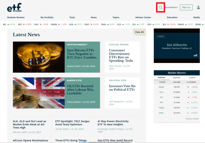 ETF.COM-etf.com-메인화면