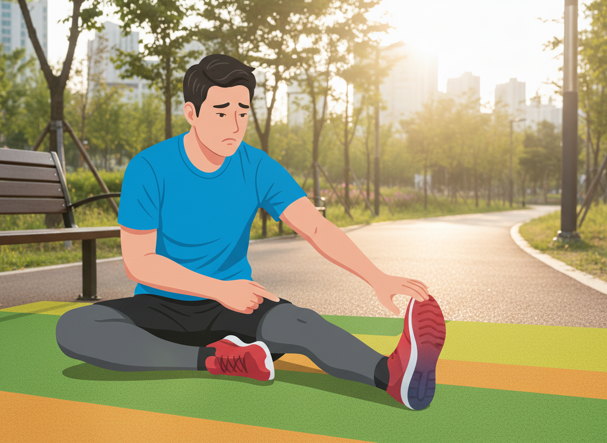 걷기 러닝 발등 통증 원인 진료과 찾기 어디아파 앱 어플