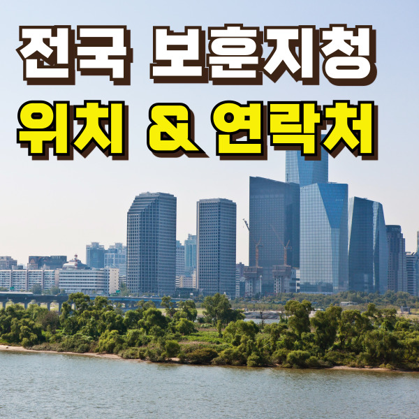 숲 뒤에 빌딩이 있습니다.