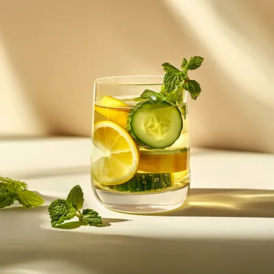 아침에 체중 감량에 도움되는 디톡스 주스1