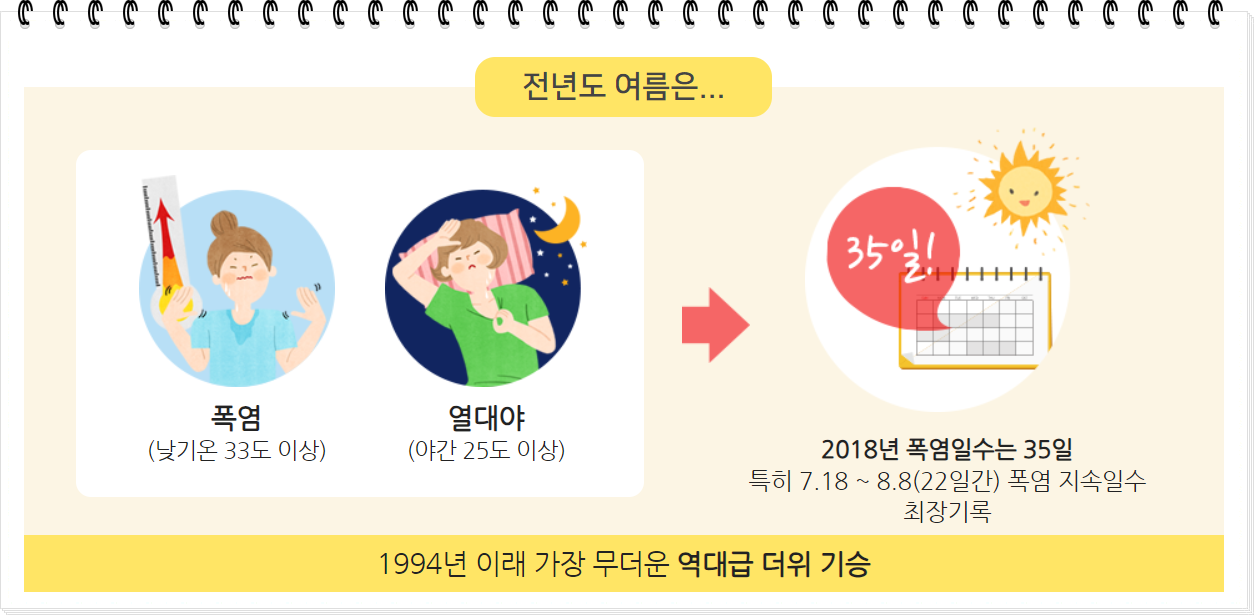 우리나라 8월 날씨 평균 특징