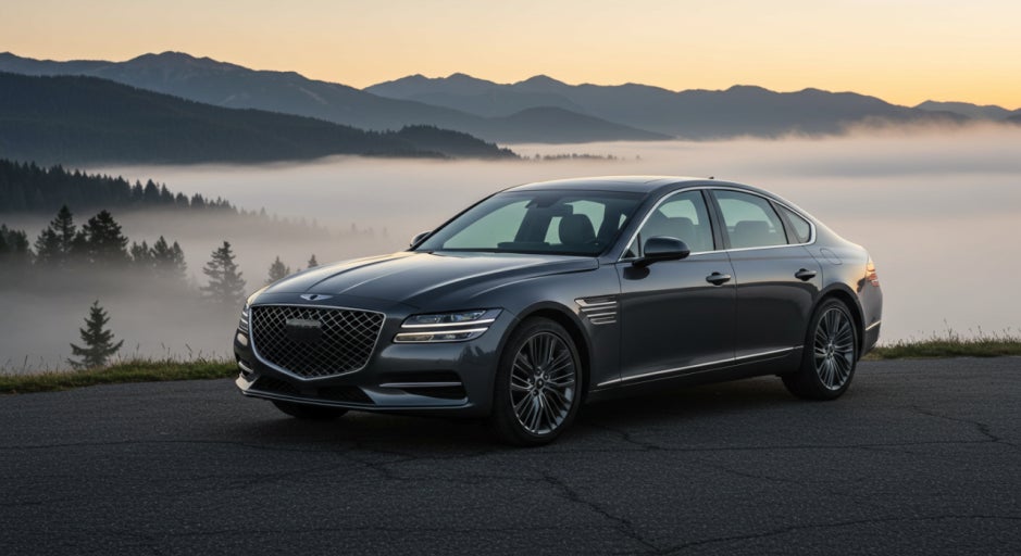 제네시스 자동차 이미지