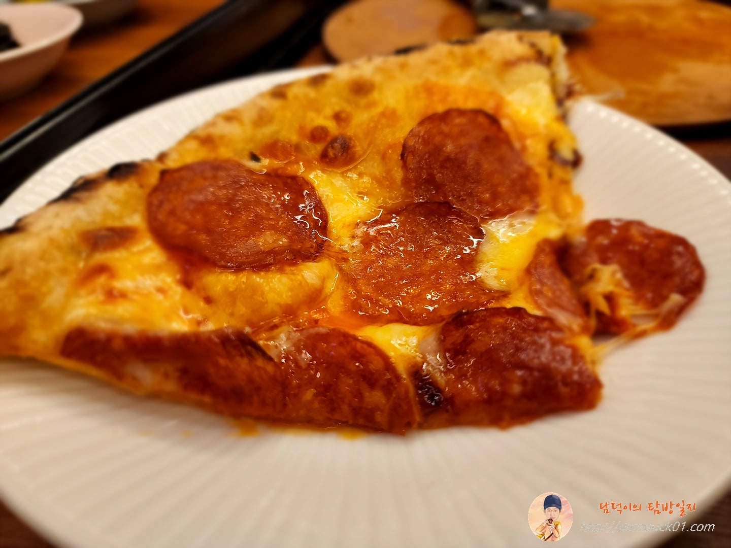 리얼파스타의 페퍼로니 피자