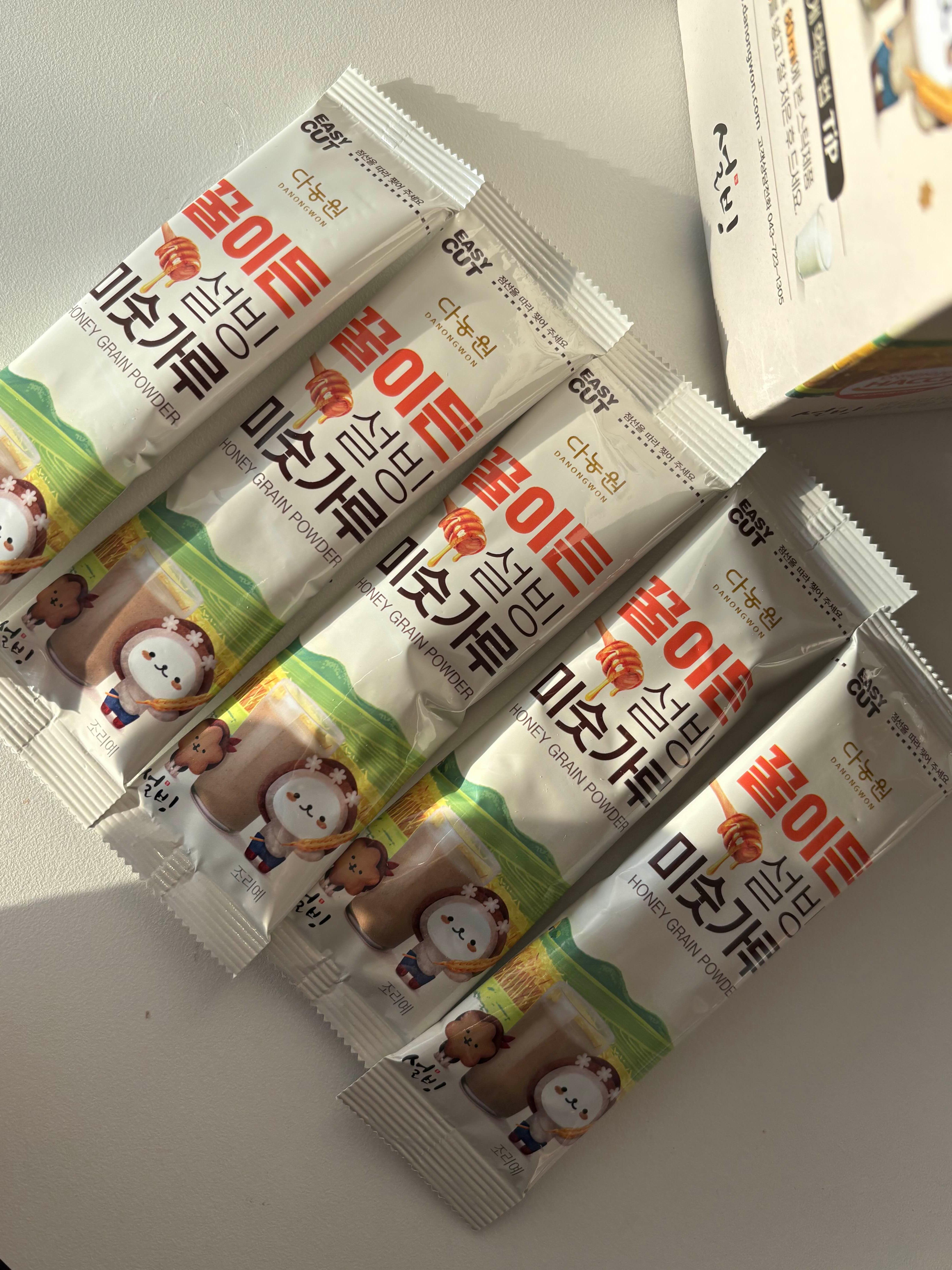 꿀이든설빙미숫가루 패키지