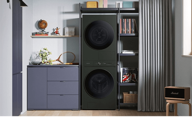 BESPOKE 그랑데 AI 원바디 설치 모습(작은방)