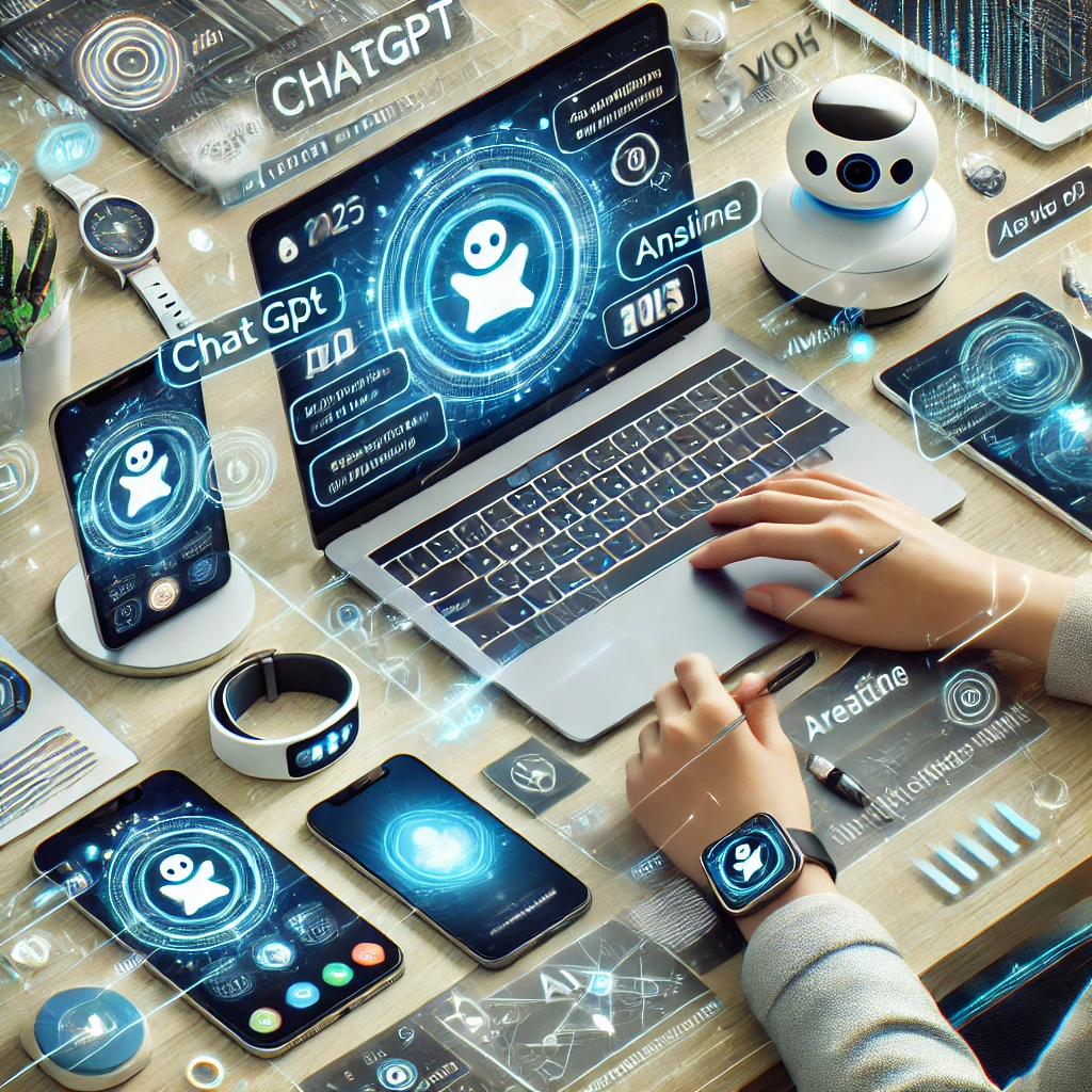 ChatGPT 활용 디지털 기기 관련 이미지 사진