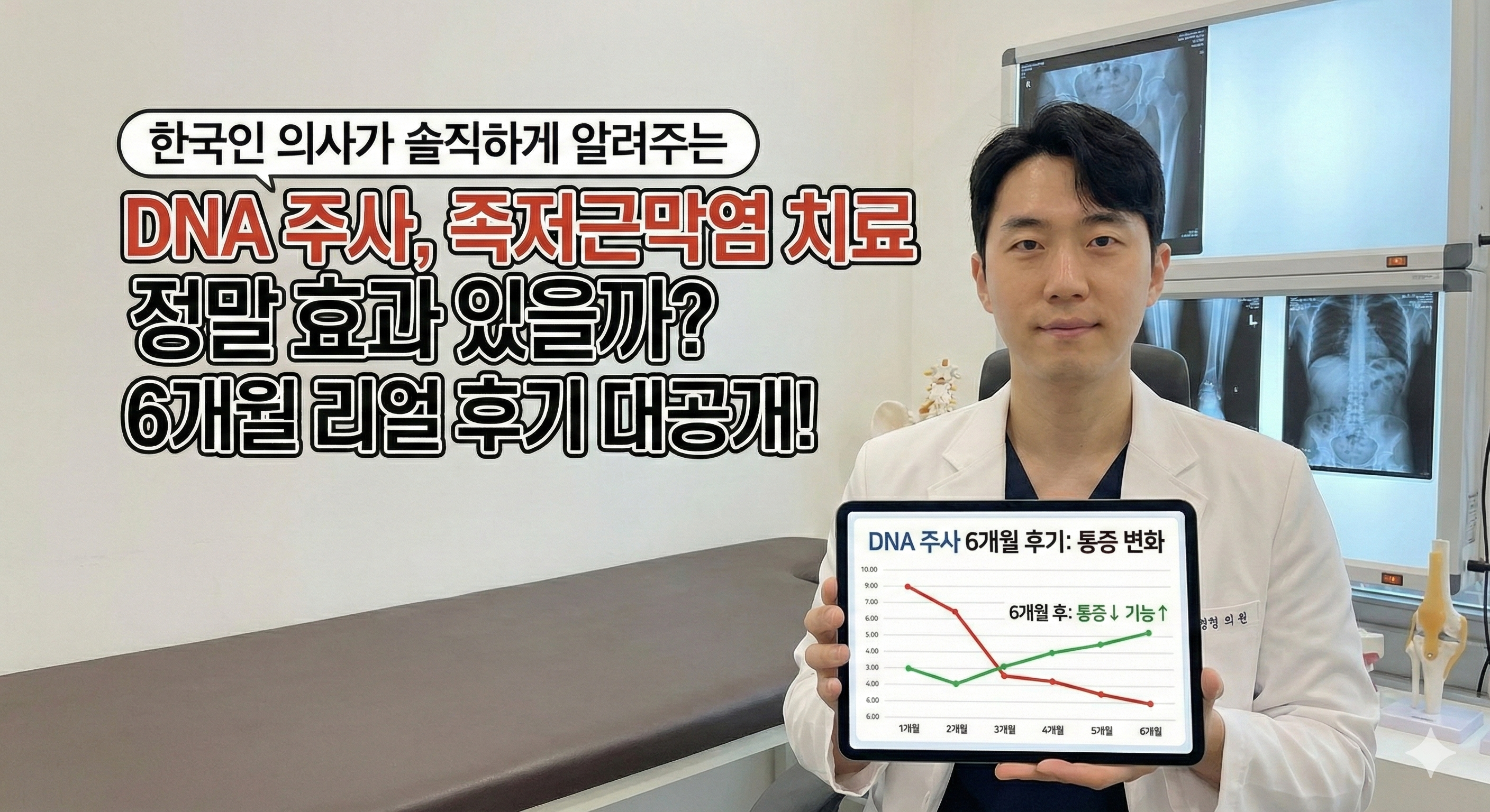 DNA 주사로 족저근막염 치료, 정말 효과 있을까