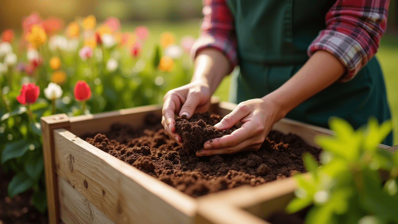 정원용흙배합법