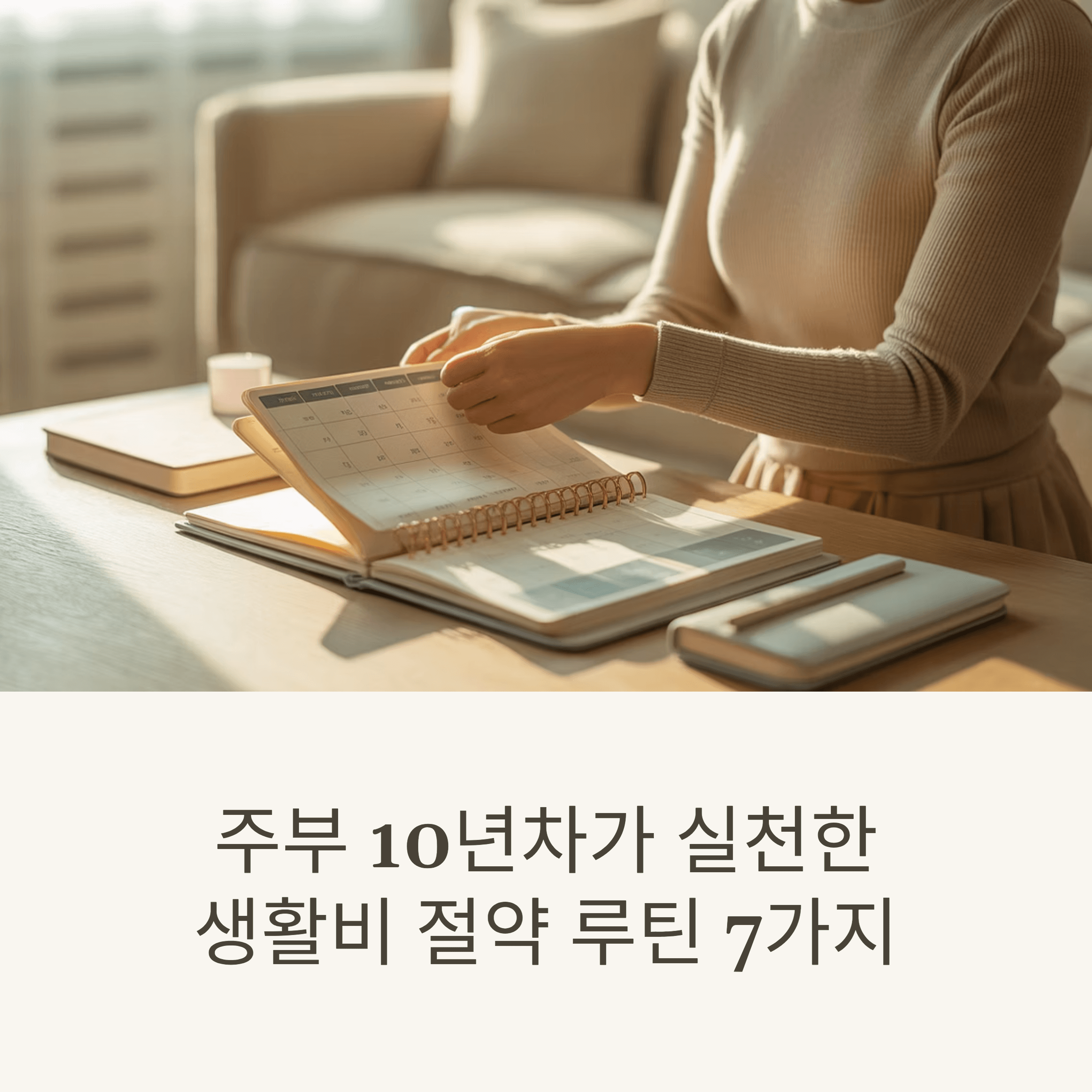 주부 10년차가 실천한 생활비 절약 루틴 7가지