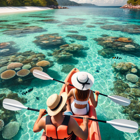 말레이시아 라당섬 커플여행 사진