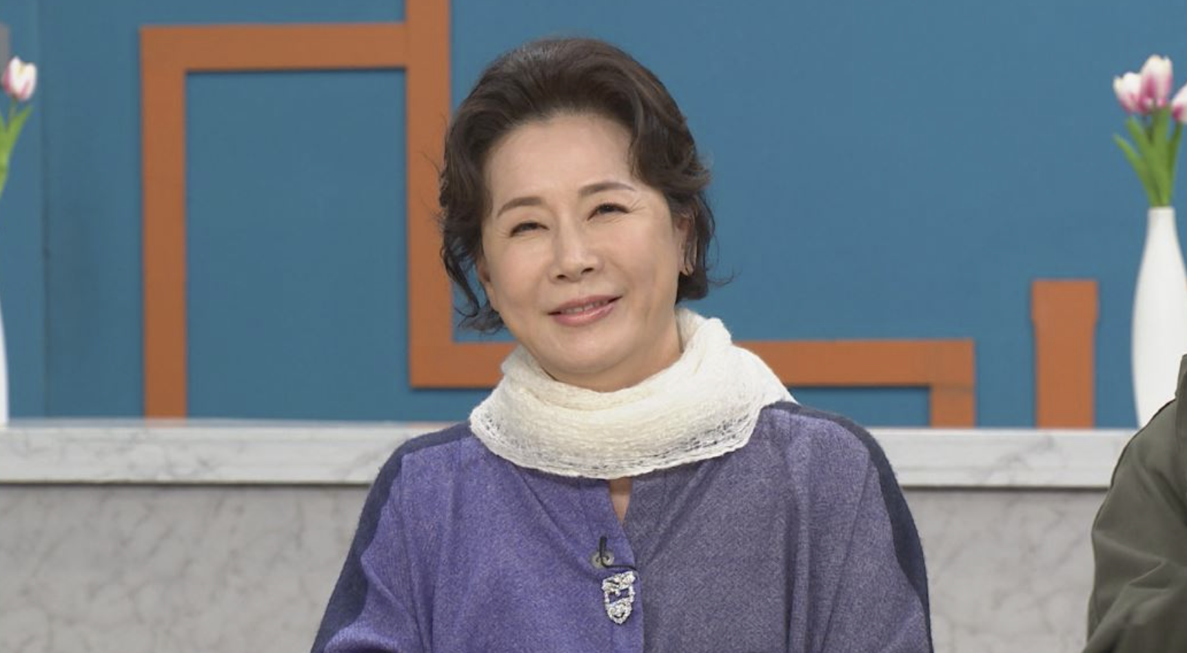 방송에 출연한 배우 박정수
