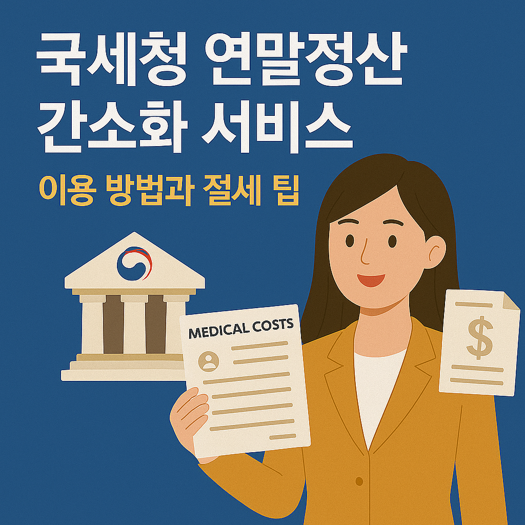 국세청 연말정산 간소화 서비스｜이용 방법과 절세 팁