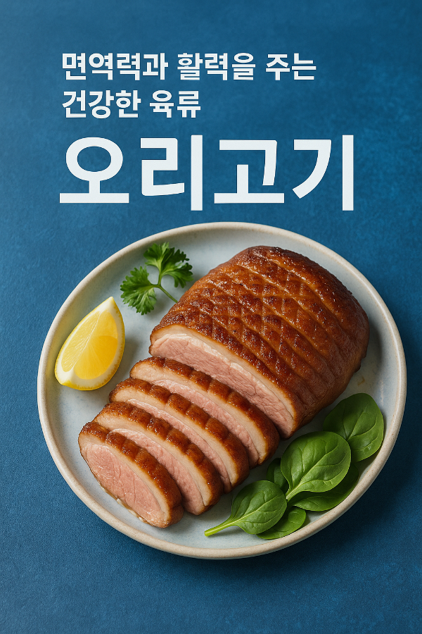 오리고기 효능 총정리 ❘ 건강한 육류의 대표주자