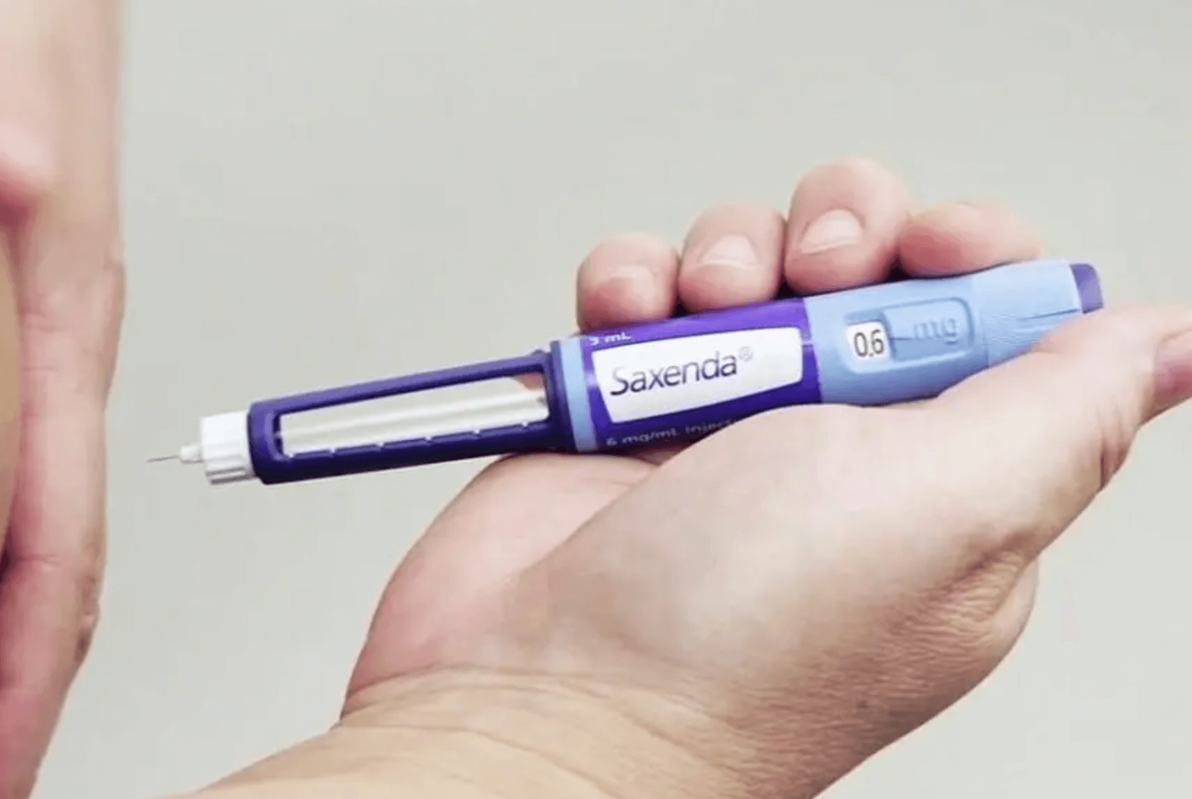 삭센다 주사 부위