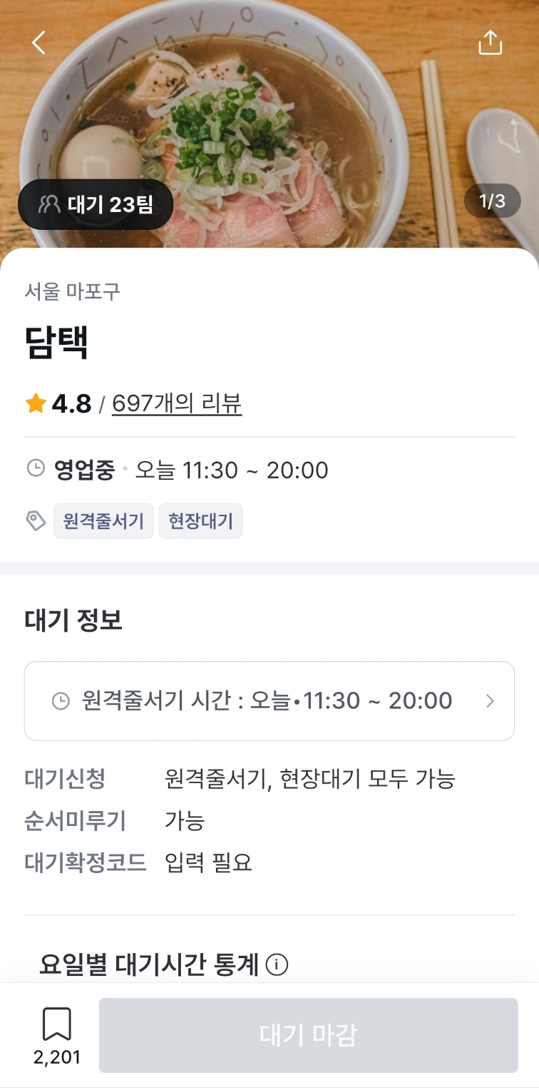 담택 테이블링