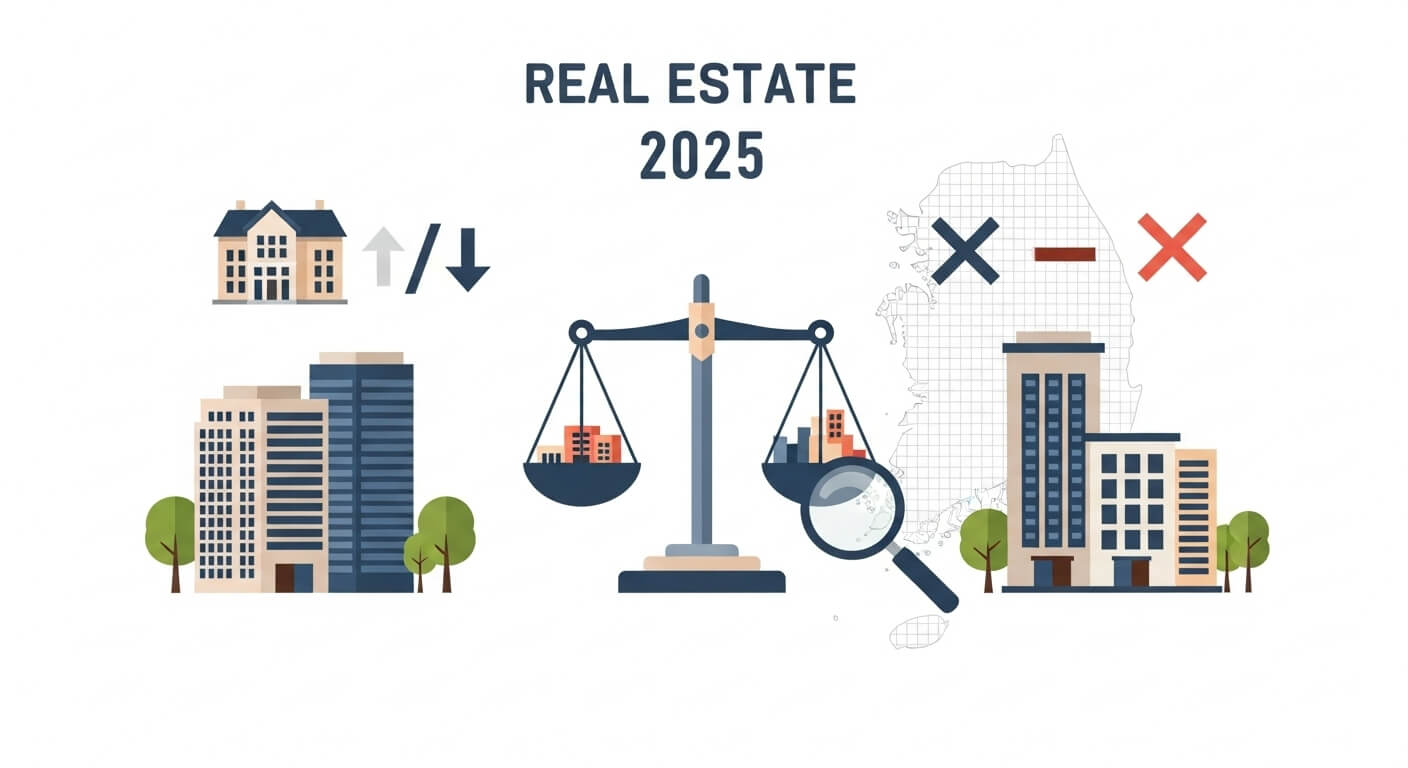 2025년 부동산시장 전망 (정책&middot;금리&middot;수요 총정리)