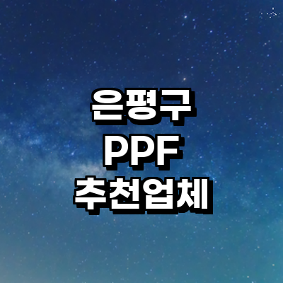 서울 은평구 ppf